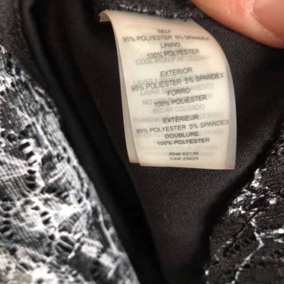 #114 GUESS [14] Fit/Flare lace dress - Picture 10 of 13